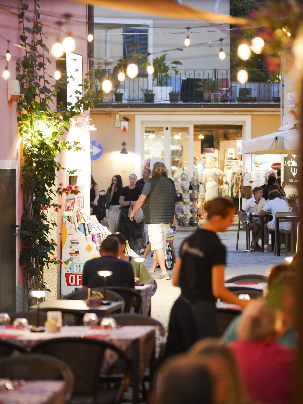L'ingresso di Prezzemolina nel vicolo di Porto Azzurro